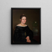 Lucy Scollay Brick Mme Alfred H. Brick - Robert Peckham — ingelijst kunstwerk aan de muur