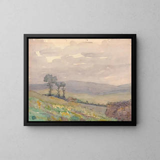 Robert Polhill Bevan - Landscape with Three Trees.webp