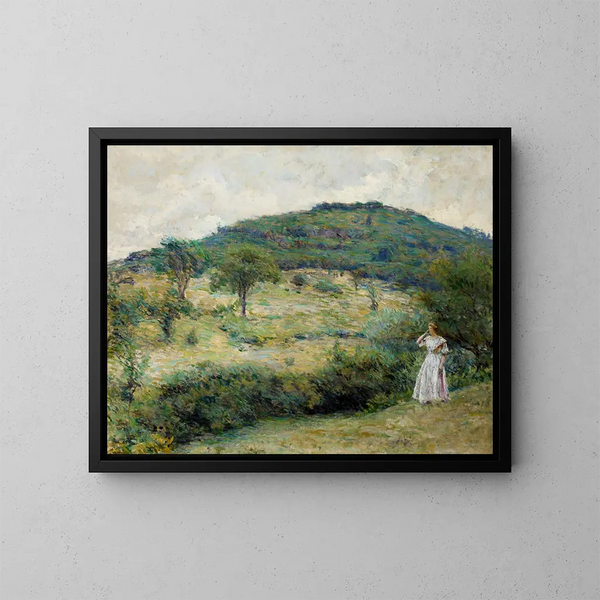 Lentewandeling - Robert Reid — ingelijst kunstwerk aan de muur