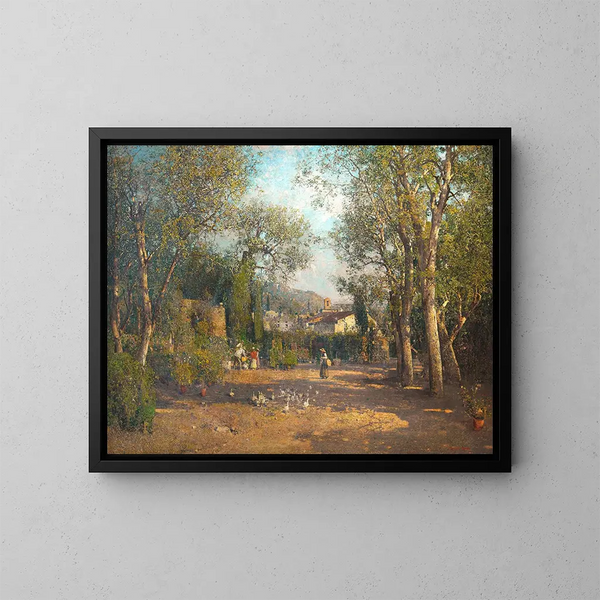 Deel van de Val Lagarina - Robert Russ — ingelijst kunstwerk aan de muur