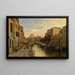 Rio del Ognissanti, Venetië - Robert Russ — ingelijst kunstwerk aan de muur