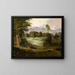 Château de Chapultepec - Robert S. Duncanson — ingelijst kunstwerk aan de muur