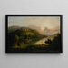 Hooglanden van Schotland - Robert S. Duncanson — ingelijst kunstwerk aan de muur