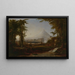 van het Le Jardin d'Éden - Robert S. Duncanson — ingelijst kunstwerk aan de muur