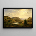 Pâturage in de vallei - Robert S. Duncanson — ingelijst kunstwerk aan de muur