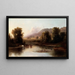Vue de la rivière Sainte-Anne - Robert S. Duncanson — ingelijst kunstwerk aan de muur