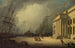 De Douane in Greenock, Schotland - Robert Salmon — weergave van het kunstwerk