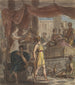 Studie van een Romeins bankettafereel - Robert Smirke — weergave van het kunstwerk