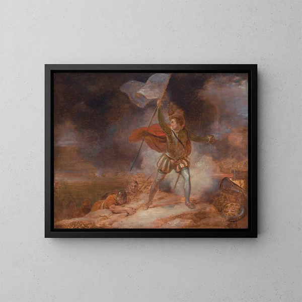 De Zeven Leeftijden van de Mens - Robert Smirke — ingelijst kunstwerk aan de muur