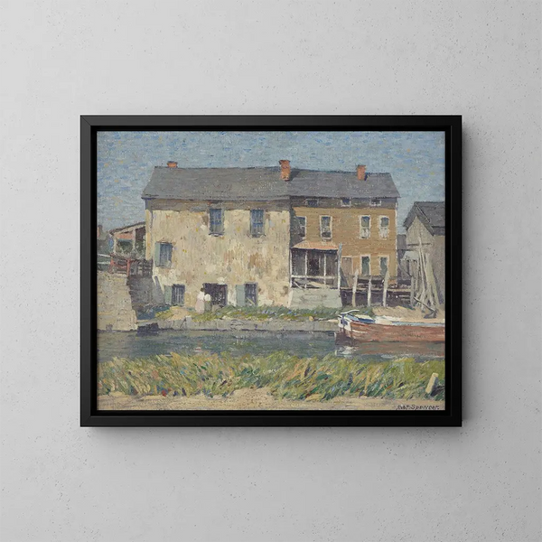 Een beetje nieuwe hoop in Pennsylvania - Robert Spencer — ingelijst kunstwerk aan de muur