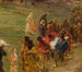 Processie in Rusland - Robert Sterl — weergave van het kunstwerk