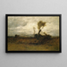 dicht bij de kust - Robert Swain Gifford — ingelijst kunstwerk aan de muur