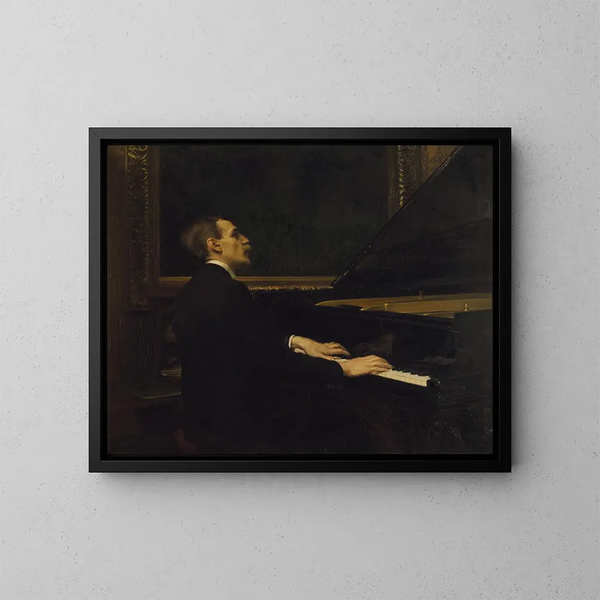 Vilhelm Stenhammar 1871-1927 - Robert Thegerström — ingelijst kunstwerk aan de muur