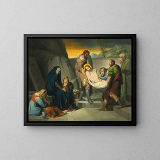 Opgraving - Robert von Langer — ingelijst kunstwerk aan de muur