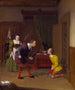 De vrolijke dames van Windsor Dr Caius eenvoudig en Dame Quickly - Robert Walter Weir — weergave van het kunstwerk