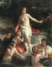 Diane en haar dienaressen - Roberto Bompiani — weergave van het kunstwerk