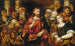 De Christus en de overspelige - Rocco Marconi — weergave van het kunstwerk
