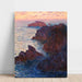 Reproductie van het schilderij Rochers à Belle Île, Port-Domois - Claude Monet