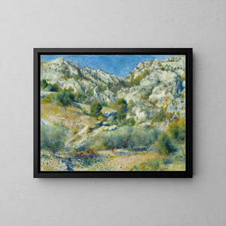 Rotskliffen in L'Estaque - Pierre-Auguste Renoir