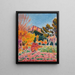 Landscape Cassis - Roderic O'Conor — framed artwork on a wall