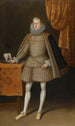 Portret van Filips IV van Spanje - Rodrigo de Villandrando — weergave van het kunstwerk