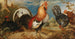 Een haan en een kip in een landschap - Roelant Savery — weergave van het kunstwerk