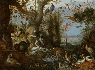 Gevogelte - Roelant Savery — weergave van het kunstwerk