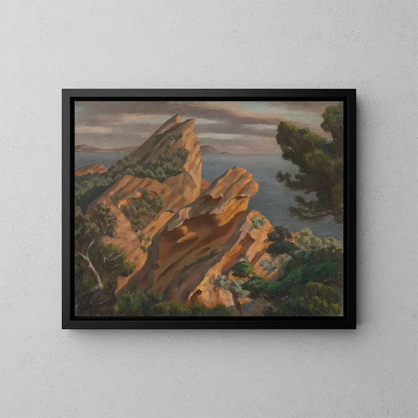 La Ciotat - Roger Fry — ingelijst kunstwerk aan de muur