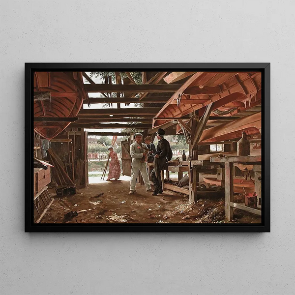 Roger Jourdain - Le hangar bateaux.webp
