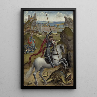 Rogier van der Weyden - Saint George and the Dragon.webp