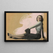 Hello - Rolf Armstrong — framed artwork on a wall