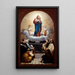 Le Bon Pasteur - Romain Cazes — ingelijst kunstwerk aan de muur
