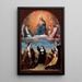 Le Sacré-Cœur - Romain Cazes — ingelijst kunstwerk aan de muur