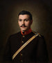 De luitenant Lieber in uniform - Roman Fekonja — weergave van het kunstwerk