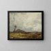 Landschap met een hut - Roman Kazimierz Kochanowski — ingelijst kunstwerk aan de muur