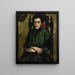 Portret van Natalii Aszer Ascher - Roman Kramsztyk — ingelijst kunstwerk aan de muur