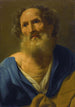 Reproductie van het schilderij Sint-Maarten - School van Rome