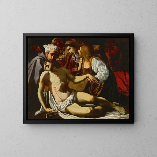 La Lamentation - School van Rome — ingelijst kunstwerk aan de muur