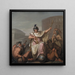 Rome als heerseres van de wereld - Nicolai Abildgaard — wandpresentatie van het kunstwerk