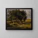Bosbloemen in de weide - Rosa Bonheur — ingelijst kunstwerk aan de muur
