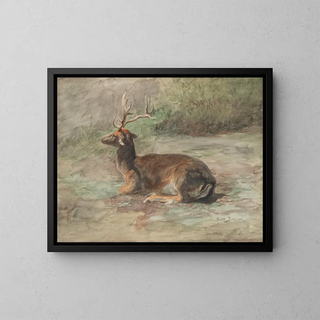 Rosa Bonheur - Stag Lying Down.webp