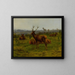 De monarch van de kudde - Rosa Bonheur — ingelijst kunstwerk aan de muur