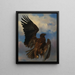 L'aigle blessé - Rosa Bonheur — ingelijst kunstwerk aan de muur