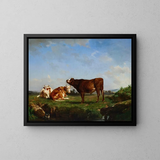 Rosa Bonheur - Trois vaches au pturage.webp
