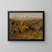Ontwenning van de kalveren - Rosa Bonheur — ingelijst kunstwerk aan de muur