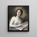 La Poésie - Rosalba Carriera — framed artwork on a wall