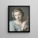- Rosalba Carriera — framed artwork on a wall