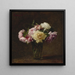 Roses - Henri Fantin-Latour — framed artwork on a wall