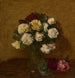 Reproduction of the painting Roses dans un vase - Henri Fantin-Latour