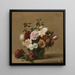Reproduction of the painting Roses in a Glass Globe - Henri Fantin-Latour